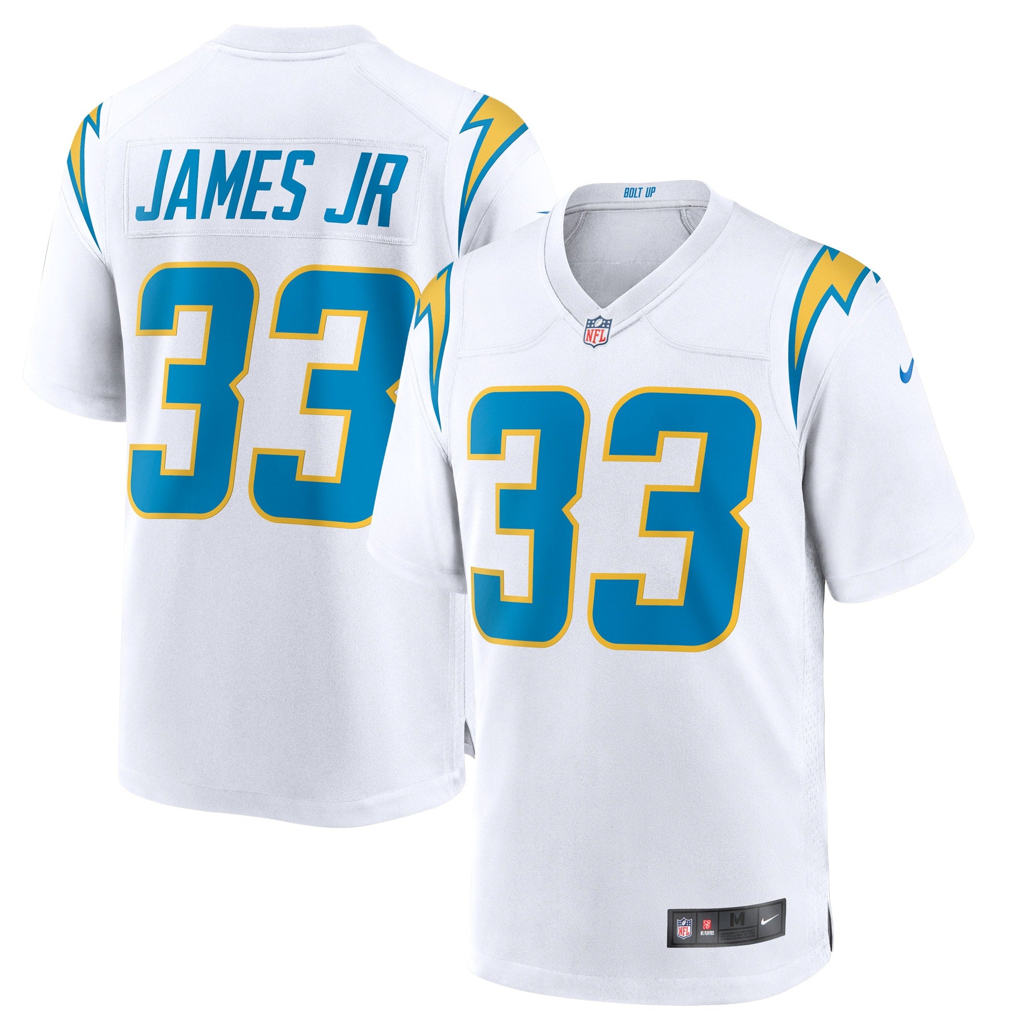 Derwin James Los Angeles Chargers Nike 2nd Alternate Game Jersey - Royal/Navy/White - Image 8