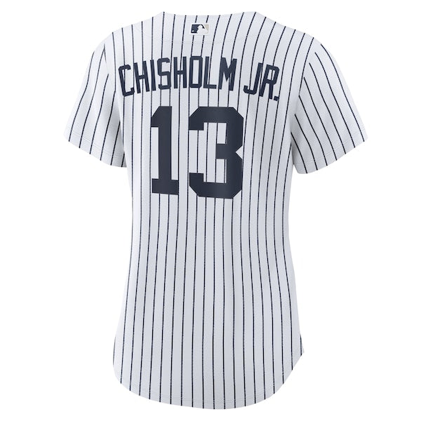 Jazz Chisholm Jr. New York Yankees Nike Women's Home Replica Jersey - White - Image 3