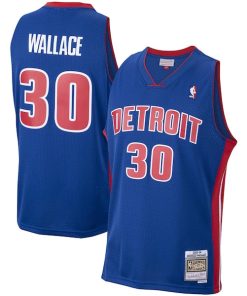 Rasheed Wallace Detroit Pistons 2003/04 Hardwood Classics Swingman Jersey - Royal