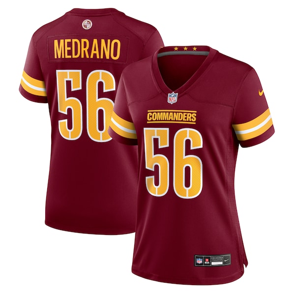 Kain Medrano Washington Commanders Nike Women's Team Game Jersey - Burgundy
