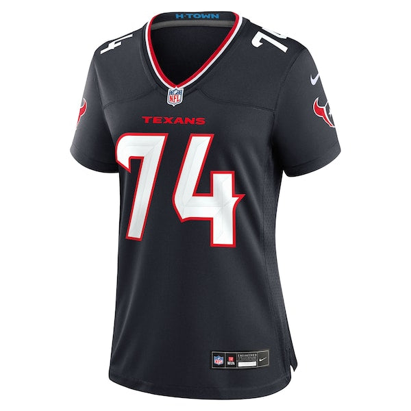 Cam Robinson Houston Texans Nike Women's Team Game Jersey - Navy - Image 3
