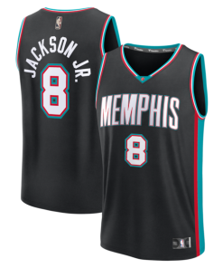 Jaren Jackson Jr. Memphis Grizzlies  Fastbreak Jersey - Classic Edition - Black