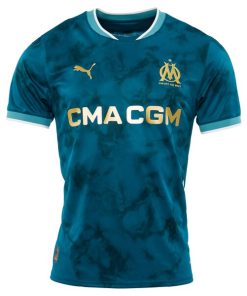 Alternative view of Olympique Marseille Puma 2024/25 Away Replica Jersey - Blue
