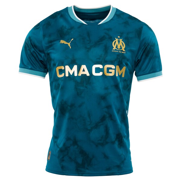 Olympique Marseille Puma 2024/25 Away Replica Jersey - Blue - Image 2