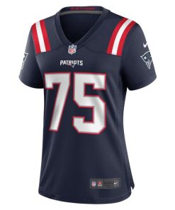 Alternative view of Conor McDermott New England Patriots Nike Women's Home Game Player Jersey - Navy