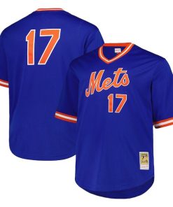 Keith Hernandez New York Mets 1986 Cooperstown Collection Mesh Pullover Jersey - Royal