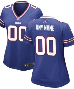 Buffalo Bills Nike Women's Custom Game Jersey - Royal