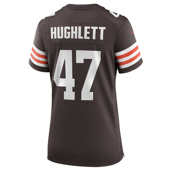 Charley Hughlett Cleveland Browns Nike Women's Game Jersey - Brown - Image 3