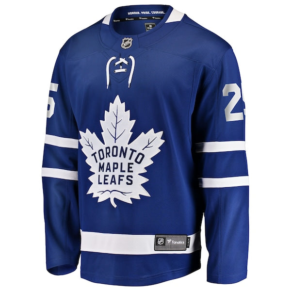 Brandon Carlo Toronto Maple Leafs Home Breakaway Jersey - Blue - Image 3