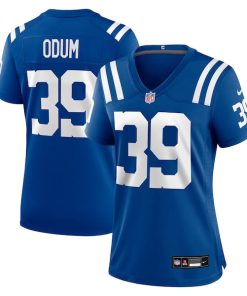 George Odum Indianapolis Colts Nike Women's Team Game Jersey -  Royal