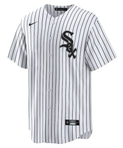 Alternative view of Dallas Keuchel Chicago White Sox Nike Home Replica Player Jersey - White/Black