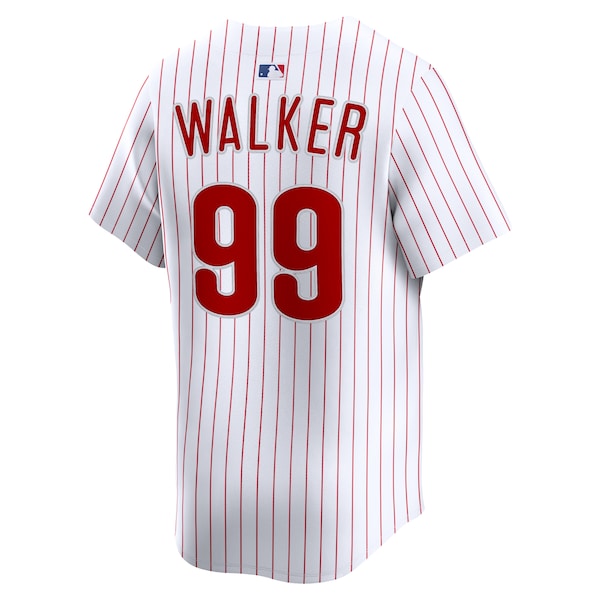 Taijuan Walker Philadelphia Phillies Nike Alternate Limited Player Jersey - White - Image 3
