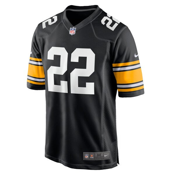 Najee Harris Pittsburgh Steelers Nike Game Player Jersey - Black - Image 2