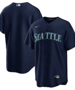 Seattle Mariners Nike Alternate Replica Team Jersey - Navy