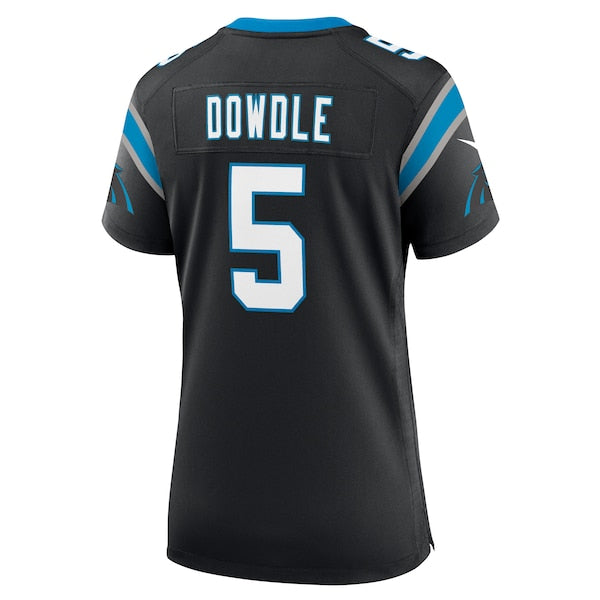 Rico Dowdle Carolina Panthers Nike Women's Team Game Jersey - Black - Image 5