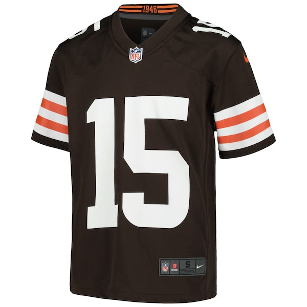 Joe Flacco Cleveland Browns Nike Youth Game Jersey - Brown - Image 2