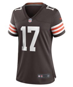 Alternative view of Dorian Thompson-Robinson Cleveland Browns Nike Women's Team Game Jersey -  Brown