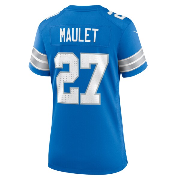 Arthur Maulet Detroit Lions Nike Women's Team Game Jersey - Blue - Image 3