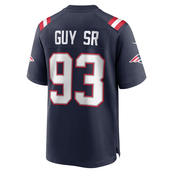 Lawrence Guy New England Patriots Nike Team Game Jersey - Navy - Image 3