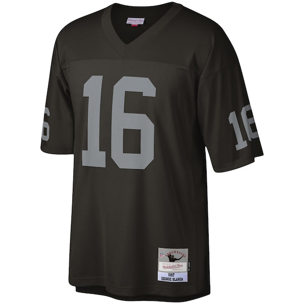 George Blanda Las Vegas Raiders Legacy Replica Jersey - Black - Image 2