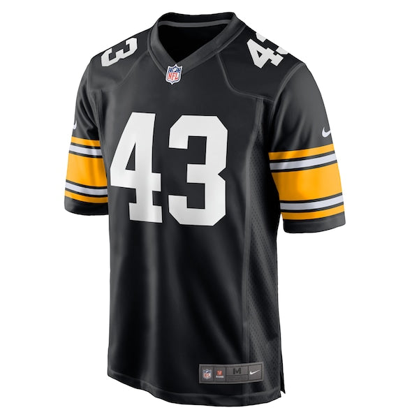 Troy Polamalu Pittsburgh Steelers Nike Retired Player Jersey - Black - Image 2