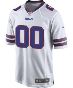 Alternative view of Buffalo Bills Nike Custom Game Jersey - White