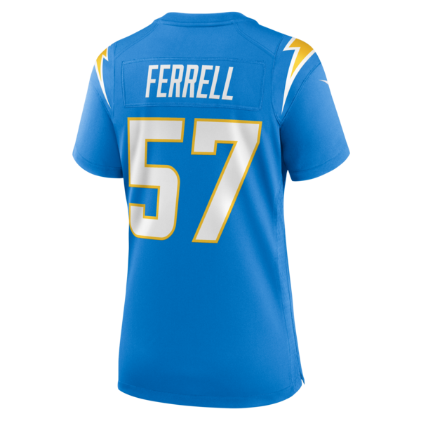 Clelin Ferrell Los Angeles Chargers Nike Women's Team Game Jersey - Powder Blue - Image 3