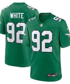 Reggie White Philadelphia Eagles Nike Alternate Game Jersey - Kelly Green