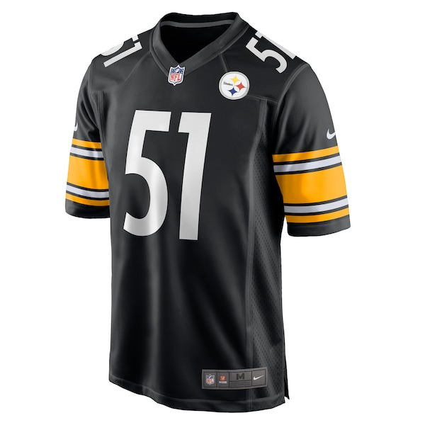 Nick Herbig Pittsburgh Steelers Nike Game Jersey - Black - Image 3