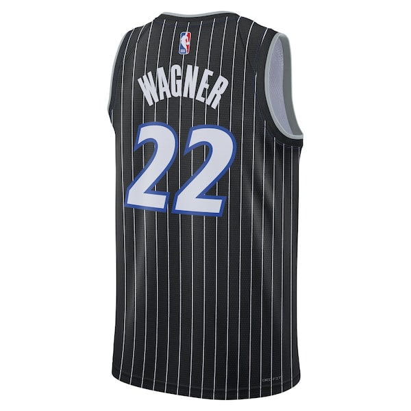 Franz Wagner Orlando Magic Jordan Brand Unisex Swingman Jersey - Statement Edition - Black - Image 3