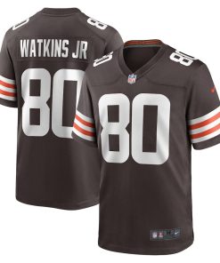 Austin Watkins Jr. Cleveland Browns Nike Team Game Jersey -  Brown