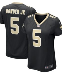 Lynn Bowden Jr. New Orleans Saints Nike Women's Team Game Jersey -  Black