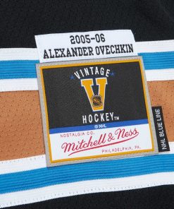 Alternative view of Alexander Ovechkin Washington Capitals  2005/06 Blue Line Player Jersey - Black