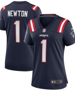 Cam Newton New England Patriots Nike Women's Game Jersey - Navy/Red