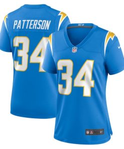 Jaret Patterson Los Angeles Chargers Nike Women's Team Game Jersey -  Powder Blue