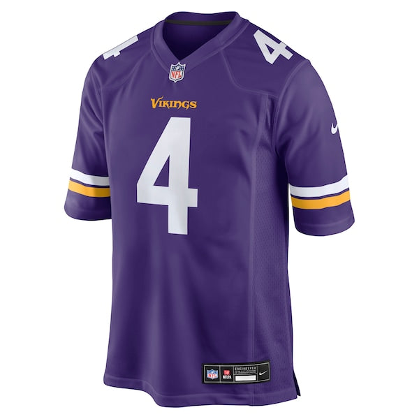 Myles Price Minnesota Vikings Nike Team Game Jersey - Purple - Image 2