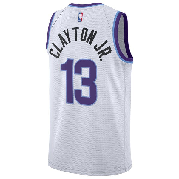 Walter Clayton Jr. Utah Jazz Nike Unisex Swingman Jersey - Association Edition - White - Image 3