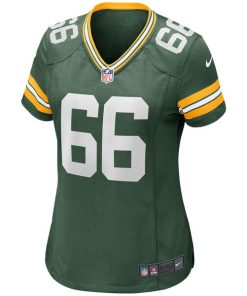 Alternative view of Ray Nitschke Green Bay Packers Nike Women's Game Retired Player Jersey - Green