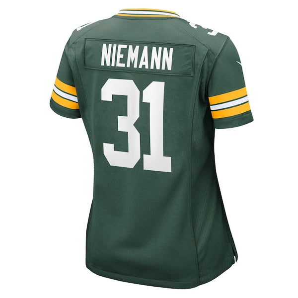 Nick Niemann Green Bay Packers Nike Women's Team Game Jersey - Green - Image 3