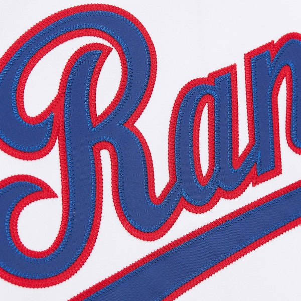 Nolan Ryan Texas Rangers 1993 Cooperstown Collection Authentic Jersey - White - Image 5