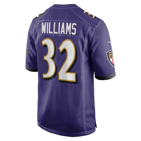 Marcus Williams Baltimore Ravens Nike Player Game Jersey - Purple - Image 3