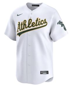 Alternative view of Oakland Athletics Nike Youth Home Limited Jersey - White