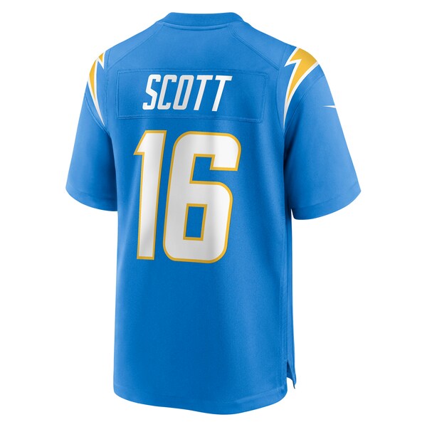 JK Scott Los Angeles Chargers Nike Game Jersey - Powder Blue - Image 3