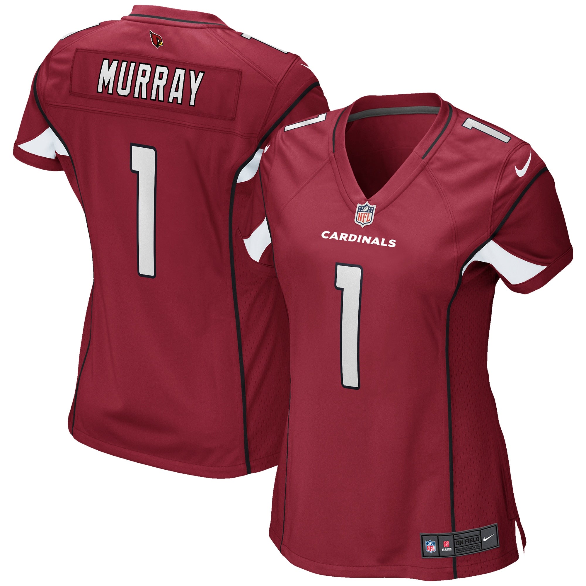 Kyler Murray Arizona Cardinals Nike Women's Game Player Jersey - Black/Cardinal - Image 3