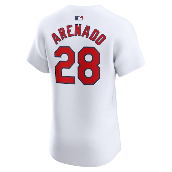 Nolan Arenado St. Louis Cardinals Nike Home Elite Player Jersey - White - Image 3