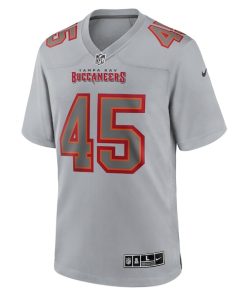 Alternative view of Devin White Tampa Bay Buccaneers Nike Atmosphere Fashion Game Jersey - Gray