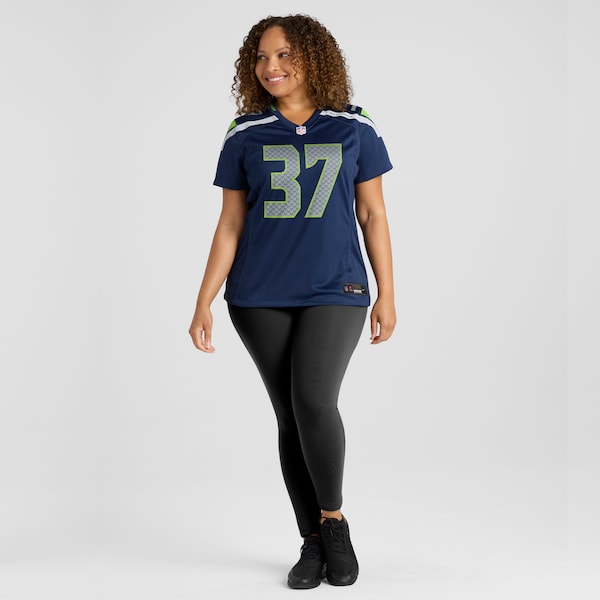 Damarion Williams Seattle Seahawks Nike Women's Game Jersey - Navy - Image 9