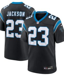 Dane Jackson Carolina Panthers Nike  Game Jersey -  Black