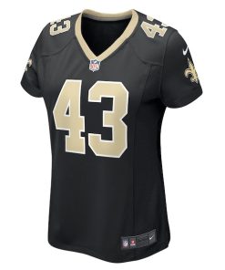 Alternative view of Ryan Connelly New Orleans Saints Nike Women's Team Game Jersey -  Black