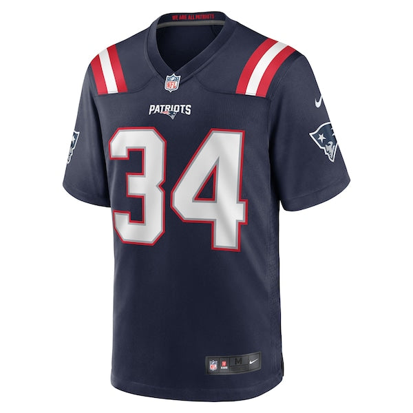 Mark Perry New England Patriots Nike Team Game Jersey - Navy - Image 3